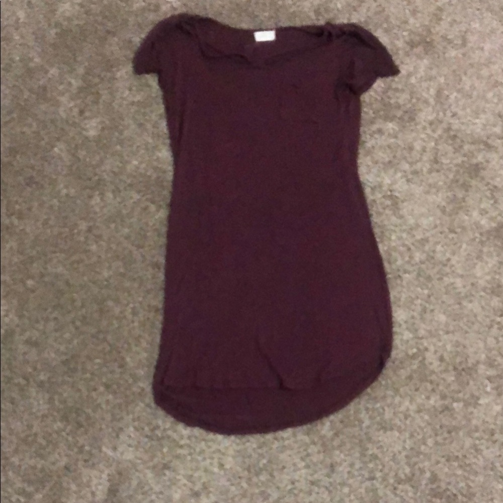 Glitz Deep Purple Midi Dress